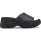 Crocs™ lauko šlepetės moterims 244253, juodos kaina ir informacija | Šlepetės moterims | pigu.lt