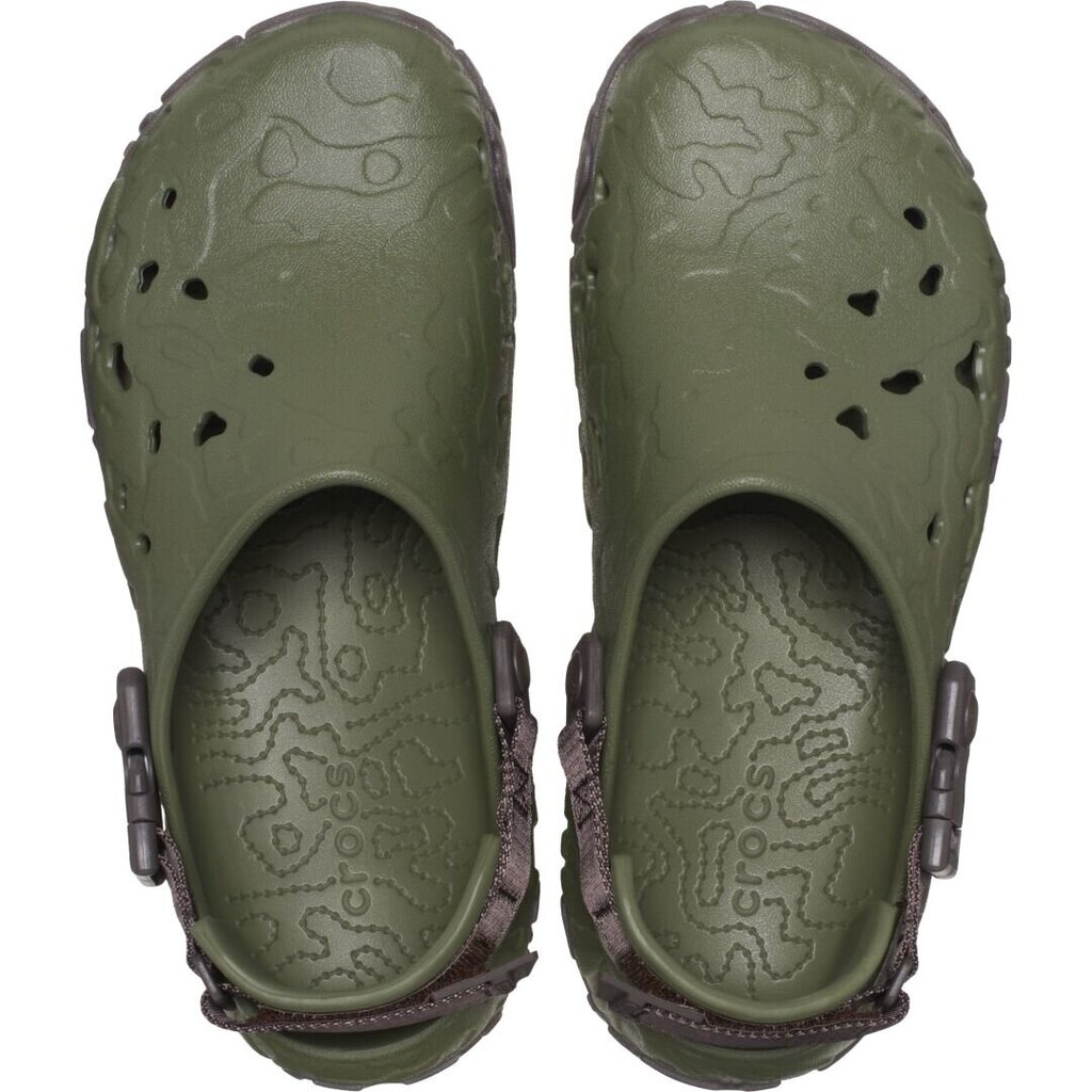 Crocs™ šlepetės vyrams 244562, žalios kaina ir informacija | Vyriškos šlepetės, basutės | pigu.lt