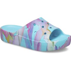 Crocs™ Classic Platform Palm Print Slide 245064 цена и информация | Женские тапочки | pigu.lt