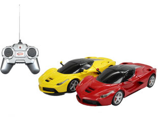 Радиоуправляемая модель машины Ferrari LaFerrari 1:24, RASTAR 71402/48900 цена и информация | Игрушки для мальчиков | pigu.lt