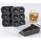 Ruhhy silikoninė forma ledo kubeliams ir rutuliukams 21270, juoda kaina ir informacija | Virtuvės įrankiai | pigu.lt