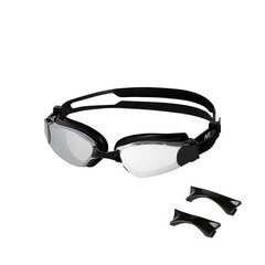 Plaukimo akiniai Nils NQG660MAF, juodi цена и информация | Nils Водный спорт | pigu.lt