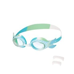 Plaukimo akiniai Nils NQG870SAF Junior, mėlyni kaina ir informacija | Plaukimo akiniai | pigu.lt