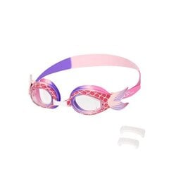 Plaukimo akiniai Nils NQG870SAF Junior, rožiniai kaina ir informacija | Plaukimo akiniai | pigu.lt