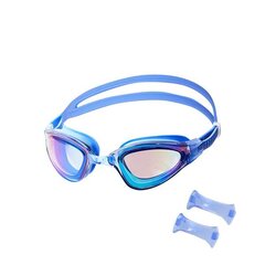 Plaukimo akiniai Nils Auqa, mėlyni kaina ir informacija | Plaukimo akiniai | pigu.lt