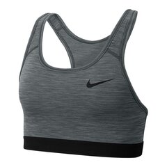 Sportinė liemenėlė moterims Nike Swoosh Bra W BV3900084, pilka kaina ir informacija | Liemenėlės | pigu.lt