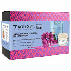 Kosmetikos rinkinys nuo senėjimo Teaology White Tea, 3 vnt. kaina ir informacija | Veido kremai | pigu.lt