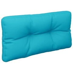 Paletės pagalvė vidaXL, mėlyna kaina ir informacija | Pagalvės, užvalkalai, apsaugos | pigu.lt