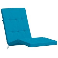 2- jų terasos pagalvėlių komplektas vidaXL, mėlynas цена и информация | Подушки, наволочки, чехлы | pigu.lt