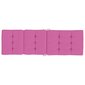 2- jų terasos pagalvėlių komplektas vidaXL, rožinis цена и информация | Pagalvės, užvalkalai, apsaugos | pigu.lt