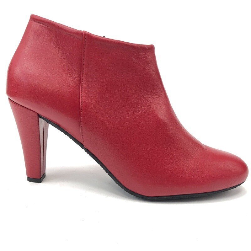 Aukštakulniai aulinukai moterims Bella b, raudoni kaina ir informacija | Aulinukai, ilgaauliai batai moterims | pigu.lt