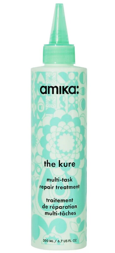 Daugiafunkcinė atkurianti priemonė plaukams Amika The Kure Multi-Task Repair Treatment, 200ml цена и информация | Balzamai, kondicionieriai | pigu.lt