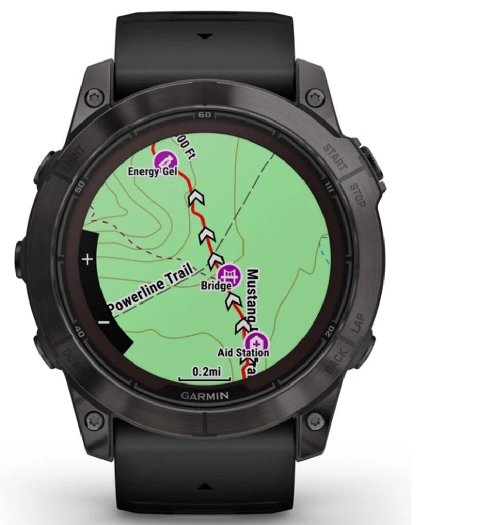 Garmin fēnix® 7X Pro Sapphire Solar Carbon Grey DLC Titanium/Black kaina ir informacija | Išmanieji laikrodžiai (smartwatch) | pigu.lt