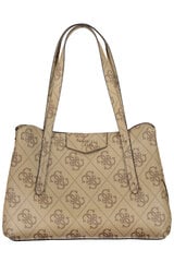 Женская сумка Guess ECO-BRENTON-HWESG8-39023, коричневая цена и информация | Женские сумки | pigu.lt