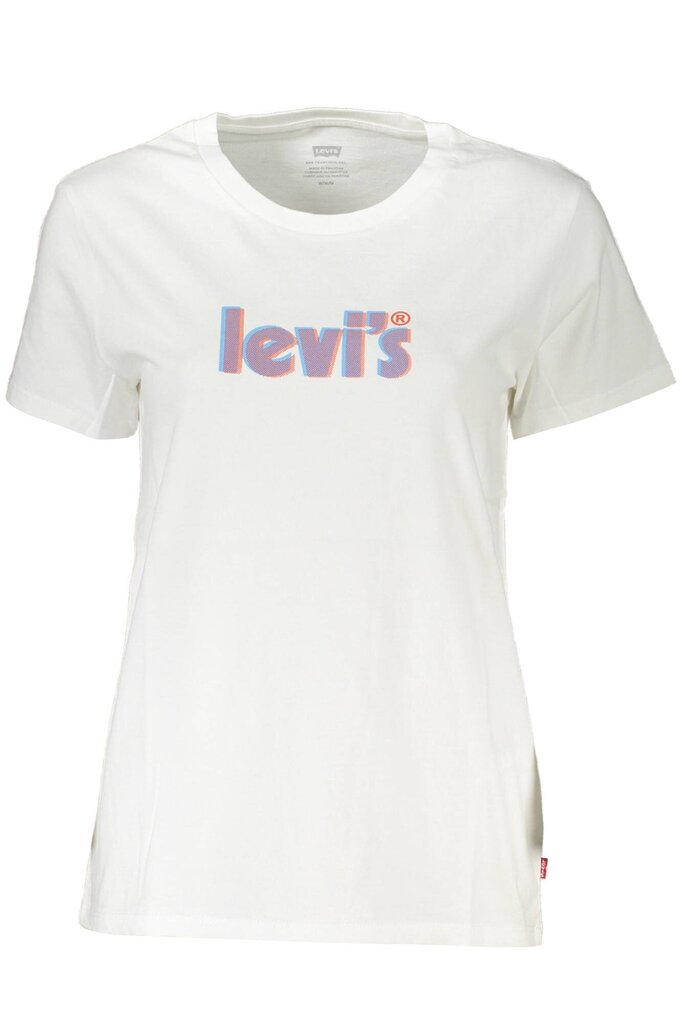 Levi's marškinėliai moterims, balti цена и информация | Marškinėliai moterims | pigu.lt