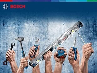 Нож Bosch Professional Universal Carpet Nofge с лезвием (включая 3 трапециевидных лезвия) цена и информация | Ножи и аксессуары для них | pigu.lt