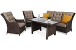 Комплект мебели для сада Alicante Brown / Brown Melange