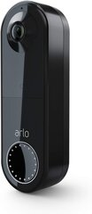 Беспроводная arlo Essential Video Door Doorled, 1080p, на 25% большее поле зрения, Wi-Fi, детектор движения, 2-й проезд, сирена, ночное видение, с 90-дневным периодом теста ARLO, AVD2001B цена и информация | Дверные звонки, глазки | pigu.lt