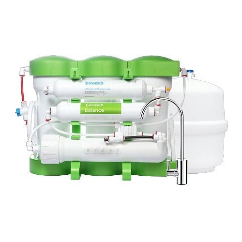Atvirkštinio osmoso filtras Ecosoft P'ure Balance MO675MPUREBALECO цена и информация | Vandens filtrai, valymo įrenginiai | pigu.lt