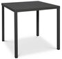 Lauko baldų komplektas Trill Cube, 80 x 80 cm, juodas kaina ir informacija | Lauko baldų komplektai | pigu.lt