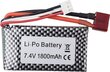 Ličio baterija, 7.4 V, 1800 mAh kaina ir informacija | Elementai | pigu.lt