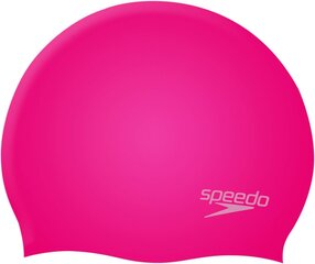 Speedo Kinder Plain Morted Silicone Junior Bath Cap, розовый, размер блока цена и информация | Шапочки для плавания | pigu.lt