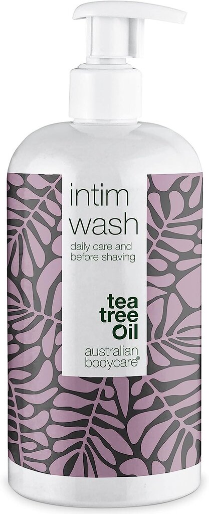 Intymios higienos prausiklis su arbatmedžio aliejumi Australian Bodycare, 500 ml kaina ir informacija | Intymios higienos prausikliai | pigu.lt