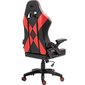 Pasukama žaidimų kėdė, Feyton, Kraken Chairs, juoda ir raudona kaina ir informacija | Biuro kėdės | pigu.lt