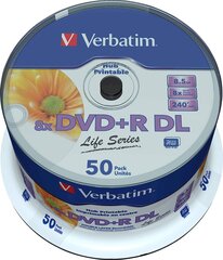 Verbatim DVD kaina ir informacija | Vinilinės plokštelės, CD, DVD | pigu.lt