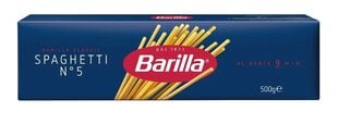 Makaronai Barilla Spagetti, 500 g kaina ir informacija | Makaronai | pigu.lt