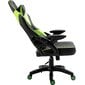 Pasukama žaidimų kėdė, Feyton, Kraken Chairs, juoda ir žalia kaina ir informacija | Biuro kėdės | pigu.lt
