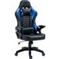 Pasukama žaidimų kėdė, Feyton, Kraken Chairs, juoda ir mėlyna kaina ir informacija | Biuro kėdės | pigu.lt