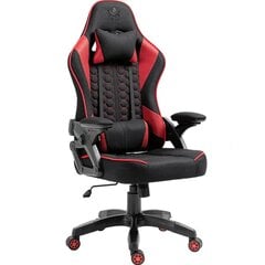 Pasukama žaidimų kėdė, Feyton, Kraken Chairs, juoda/raudona kaina ir informacija | Biuro kėdės | pigu.lt