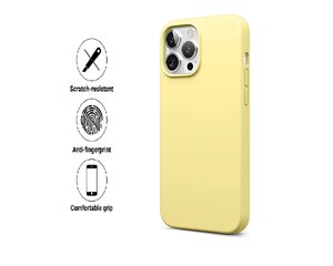 Силиконовый чехол для iPhone 13, желтый цвет цена и информация | Чехлы для телефонов | pigu.lt