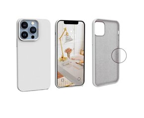 Силиконовый чехол для iPhone 14 Pro Max, кремового цвета цена и информация | Чехлы для телефонов | pigu.lt