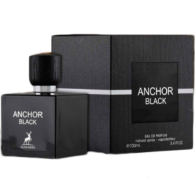 Kvapusis vanduo Alhambra Anchor Black EDP vyrams, 100 ml. kaina ir informacija | Kvepalai vyrams | pigu.lt