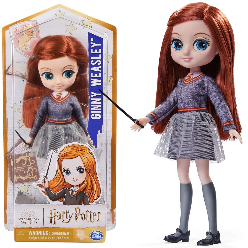 Lėlė Ginny Weasley Hario Poterio kaina ir informacija | Žaislai mergaitėms | pigu.lt