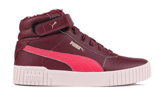 Sportiniai bateliai vaikams PUMA Carina 2.0 Mid WTR Jr 387380 02 цена и информация | Детская спортивная обувь | pigu.lt