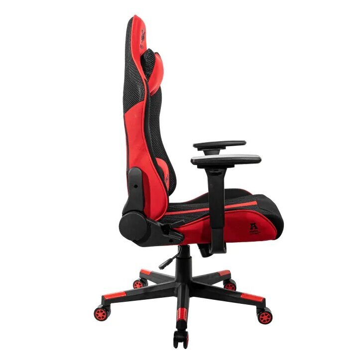 Pasukama žaidimų kėdė, Helios, Kraken Chairs, juoda/raudona цена и информация | Biuro kėdės | pigu.lt