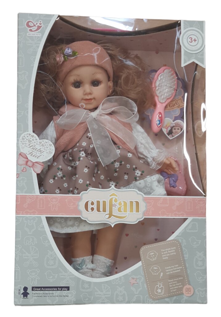 Miela lėlė, 38 cm цена и информация | Žaislai mergaitėms | pigu.lt
