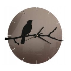 Sieninis laikrodis Bird brown kaina ir informacija | Laikrodžiai | pigu.lt