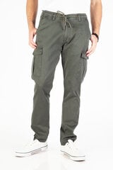 Мужские брюки BLK JEANS 83955110110206-30/34, зеленые цена и информация | Мужские брюки FINIS | pigu.lt