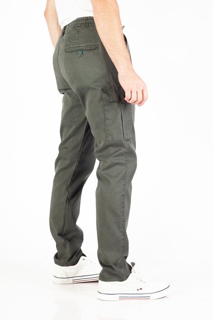 Kelnės vyrams Bkl Jeans 83955110110206, žalios kaina ir informacija | Vyriškos kelnės | pigu.lt