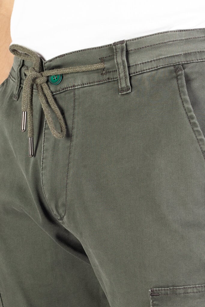 Kelnės vyrams Bkl Jeans 83955110110206, žalios kaina ir informacija | Vyriškos kelnės | pigu.lt