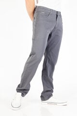 Мужские брюки BIG MORE BM726-34/32, серые цена и информация | Мужские брюки | pigu.lt