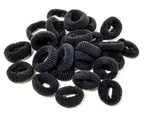 Plaukų gumelių rinkinys Lutini, juodos, 25 vnt. kaina ir informacija | Plaukų aksesuarai | pigu.lt