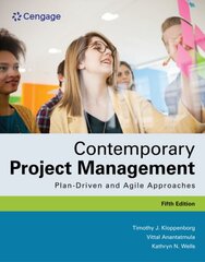 Contemporary Project Management: Plan-Driven and Agile Approaches 5th edition kaina ir informacija | Ekonomikos knygos | pigu.lt