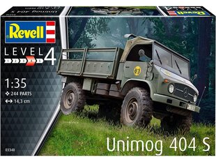 Сборная модель Revell - Unimog 404 S, 1/35, 03348 цена и информация | Конструкторы и кубики | pigu.lt