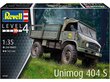 Surenkamas modelis Revell Unimog 404 S, 1/35, 03348 kaina ir informacija | Konstruktoriai ir kaladėlės | pigu.lt