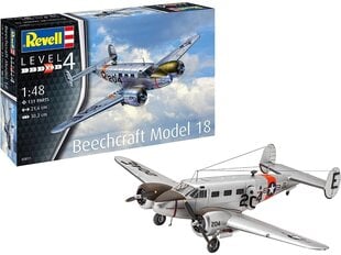 Сборная модель Revell - Beechcraft Model 18, 1/48, 03811 цена и информация | Конструкторы и кубики | pigu.lt